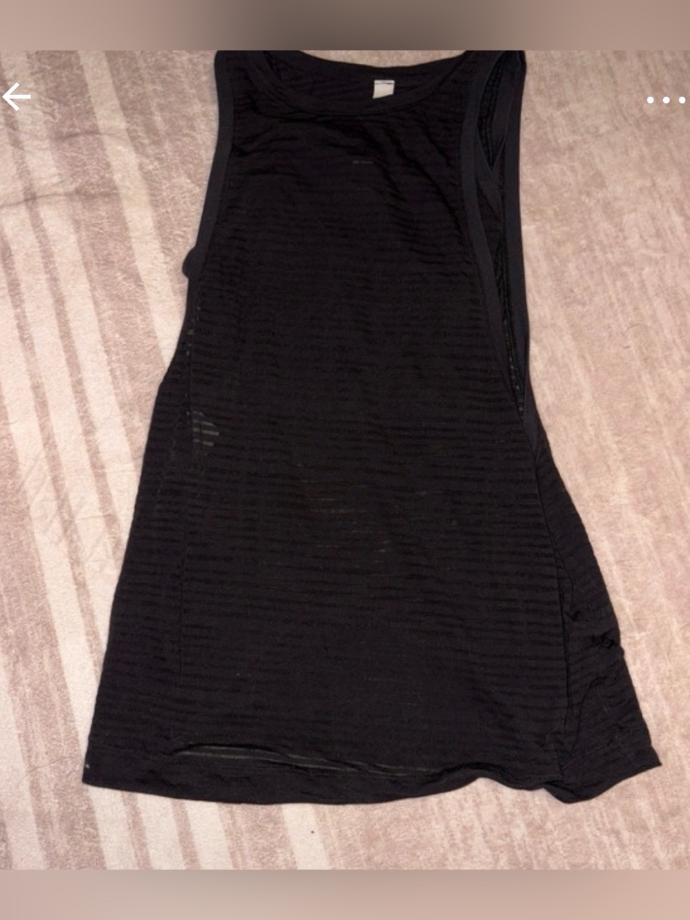Black Women's workout Sleeveless Tank Top